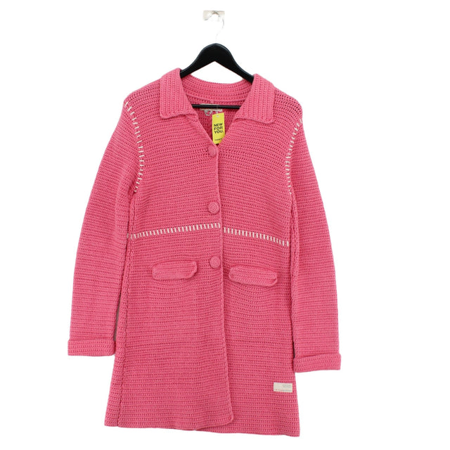 Odd Molly Women's Coat M Pink 100% Cotton