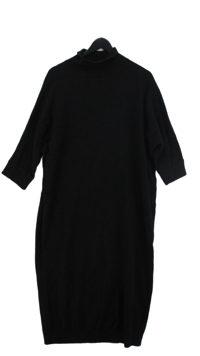 COS Women's Midi Dress XS Black 100% Other