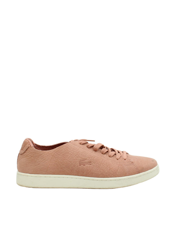 Lacoste Men's Trainers UK 6 Pink 100% Other