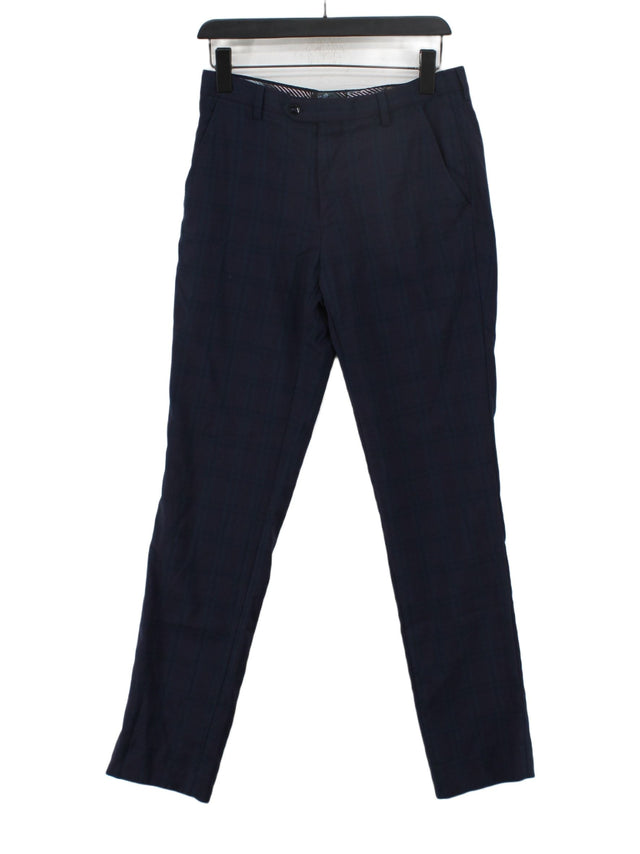 Ted Baker Women's Suit Trousers W 30 in Blue 100% Other