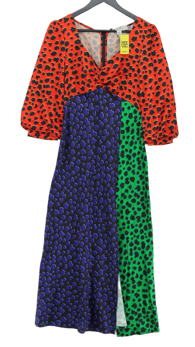 Liqourish Women's Maxi Dress UK 8 Multi 100% Polyester