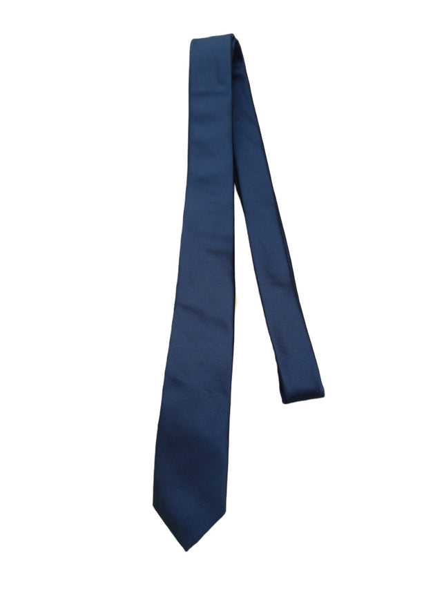 River Island Men's Tie Blue 100% Other