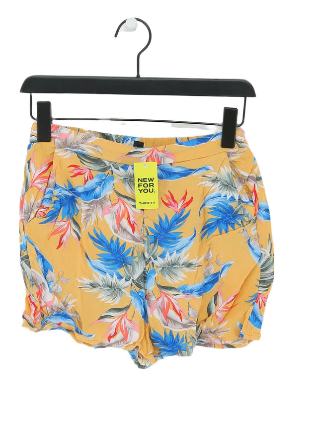 New Look Women's Shorts UK 8 Multi 100% Viscose