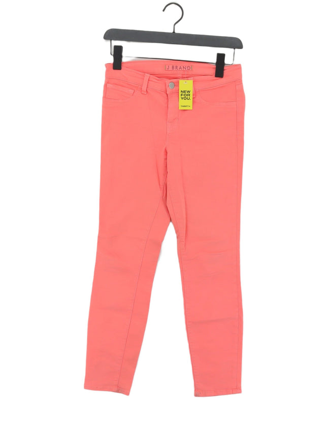 J Brand Women's Trousers W 26 in Pink 100% Other