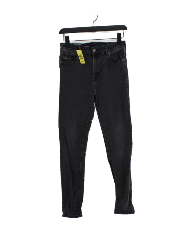 Diesel Women's Jeans W 28 in; L 30 in Black Cotton with Elastane, Polyester
