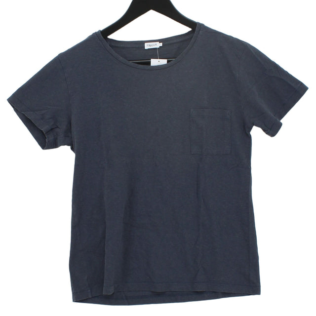 Filippa K Women's T-Shirt S Blue 100% Cotton