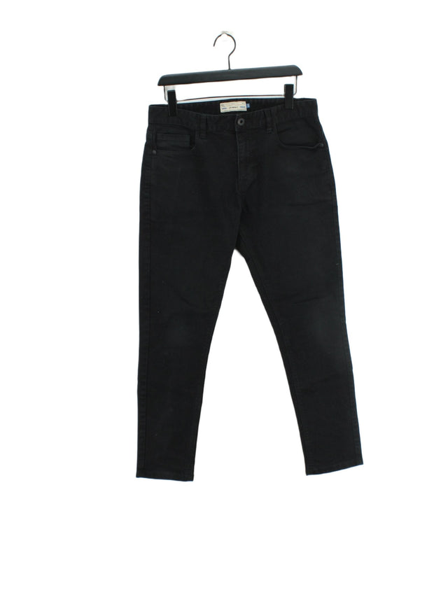 Next Women's Jeans W 32 in; L 29 in Black Cotton with Elastane