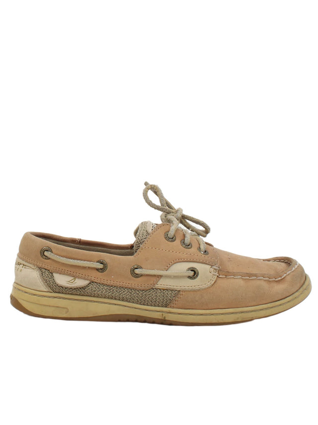 Sperry Women's Flat Shoes UK 4 Brown 100% Other