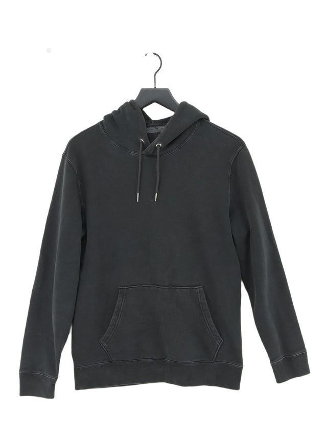 Abercrombie & Fitch Women's Hoodie S Grey Cotton with Polyester