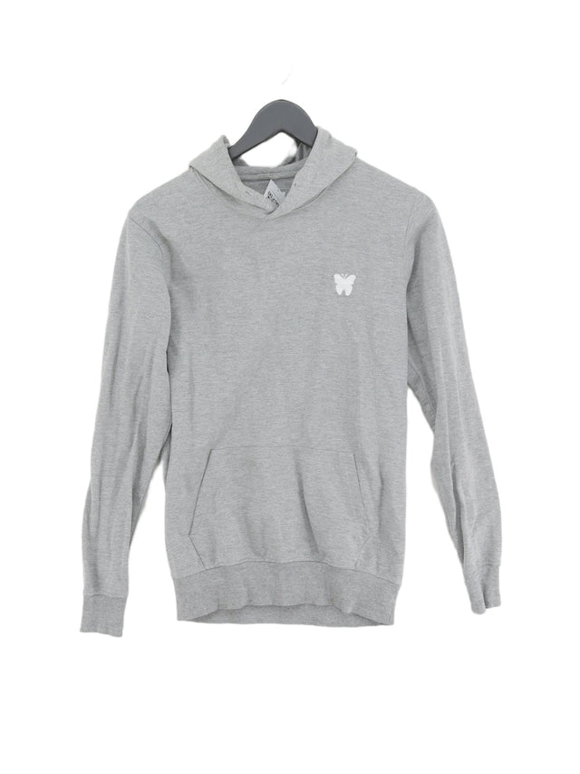 Good For Nothing Men's Hoodie S Grey Cotton with Polyester