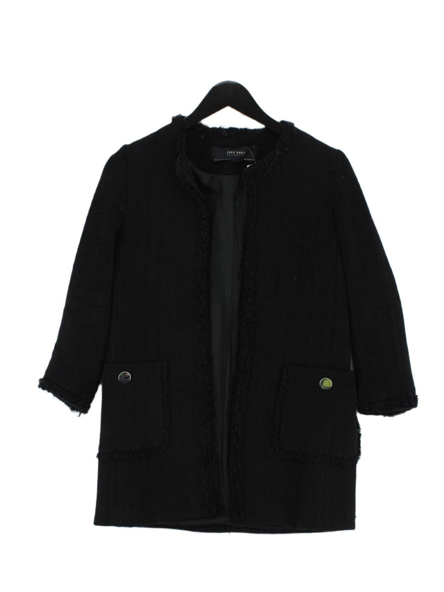 Zara Women's Jacket XS Black 100% Other