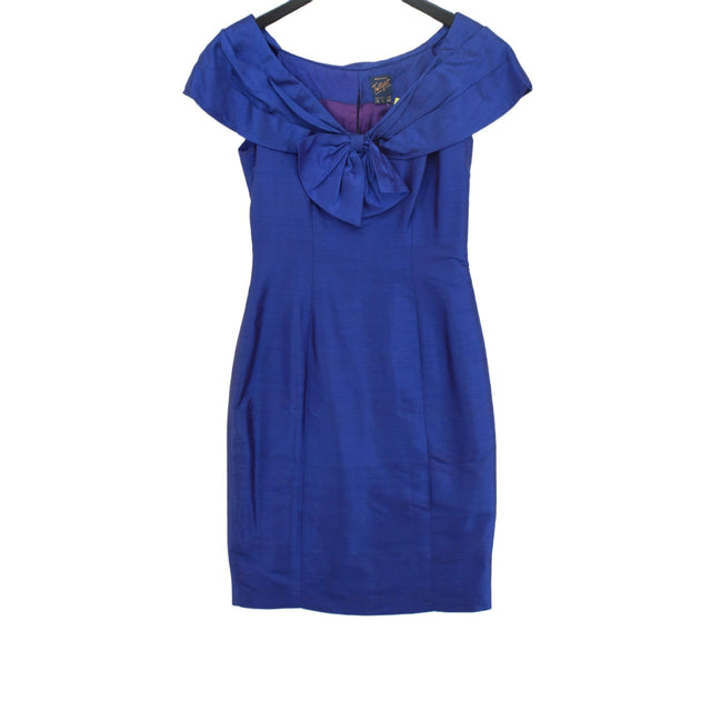 Monsoon Women's Midi Dress UK 10 Blue 100% Other