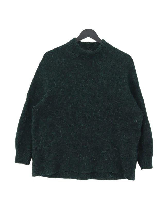 Selected Femme Women's Jumper L Green Wool with Other, Polyester