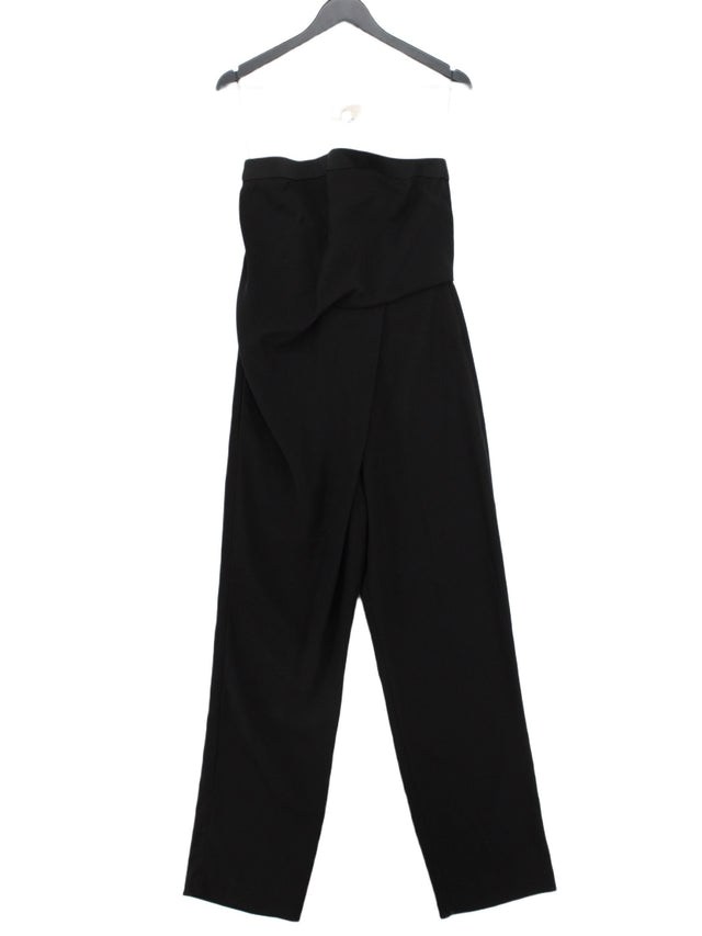 Reiss Women's Jumpsuit UK 10 Black Other with Polyester