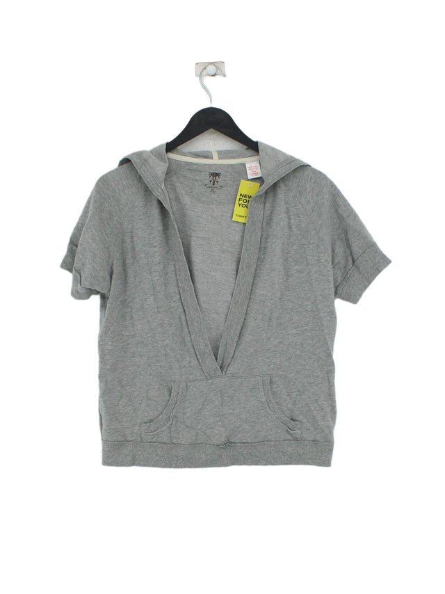 Gap Women's Jumper S Grey Cotton with Polyester