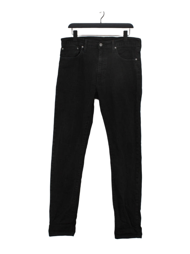 Levi’s Men's Jeans W 34 in; L 34 in Black Cotton with Elastane