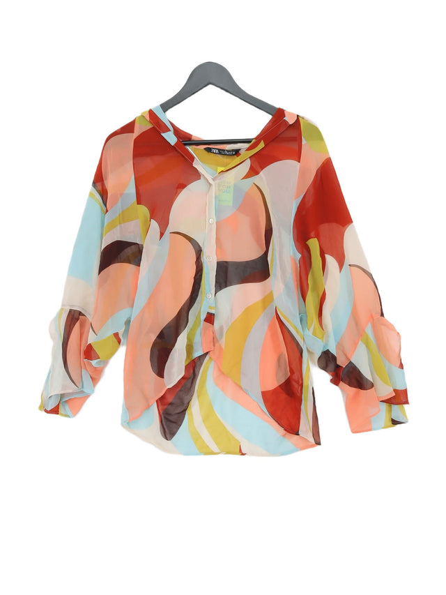 Zara Women's Blouse S Multi 100% Polyester