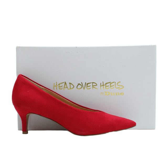 Head Over Heels By Dune Women's Heels UK 4 Red 100% Other