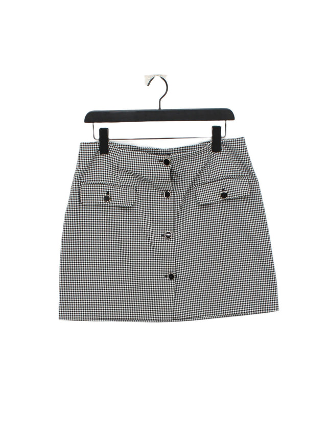 Naf Naf Women's Mini Skirt W 32 in Black 100% Other