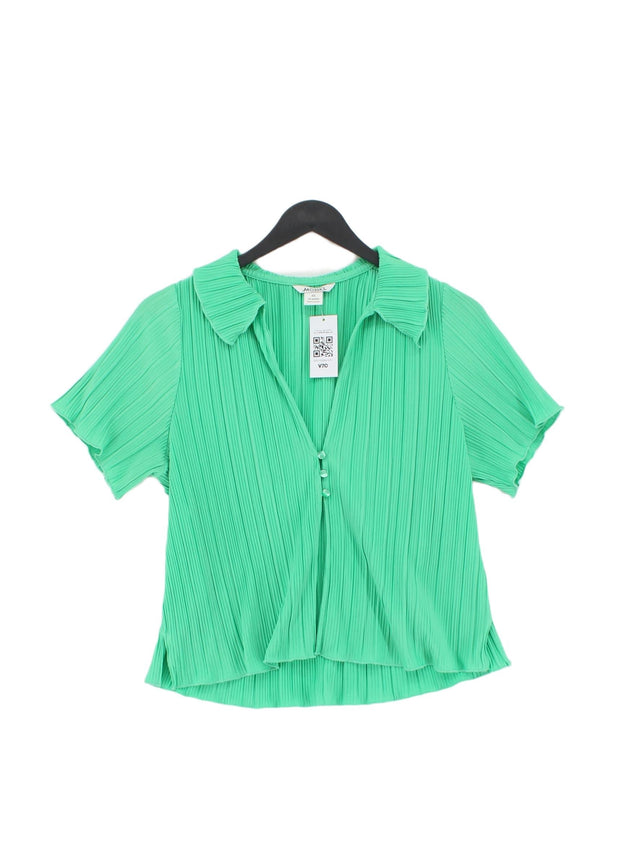 Monki Women's Top XS Green 100% Other