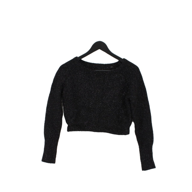 AllSaints Women's Jumper XS Black Polyamide with Other, Wool