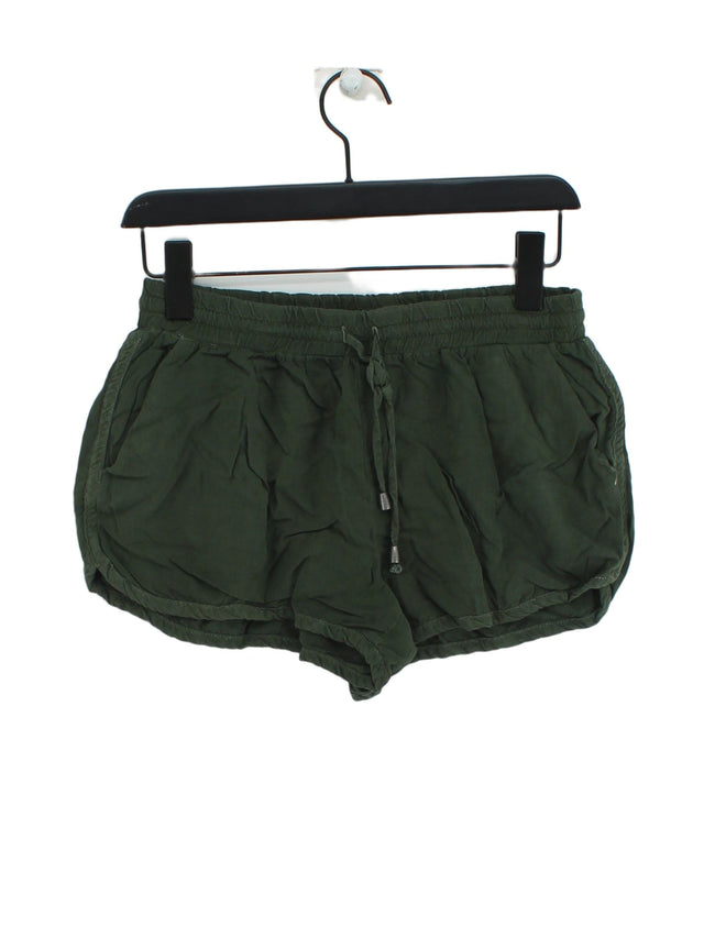 Splendid Women's Shorts M Green 100% Rayon