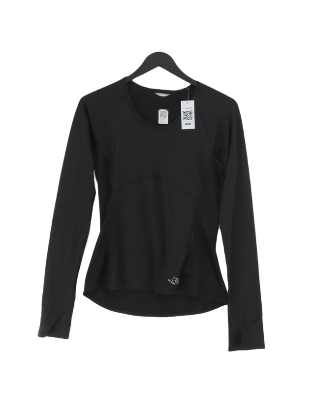 The North Face Women's T-Shirt S Black Polyester with Elastane