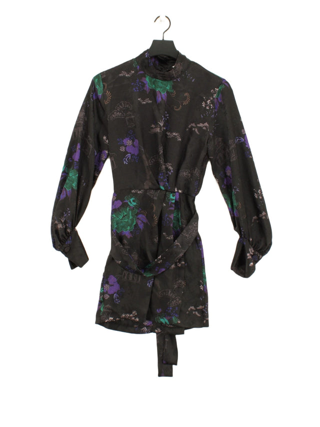 Zara Women's Cardigan XS Black 100% Polyester