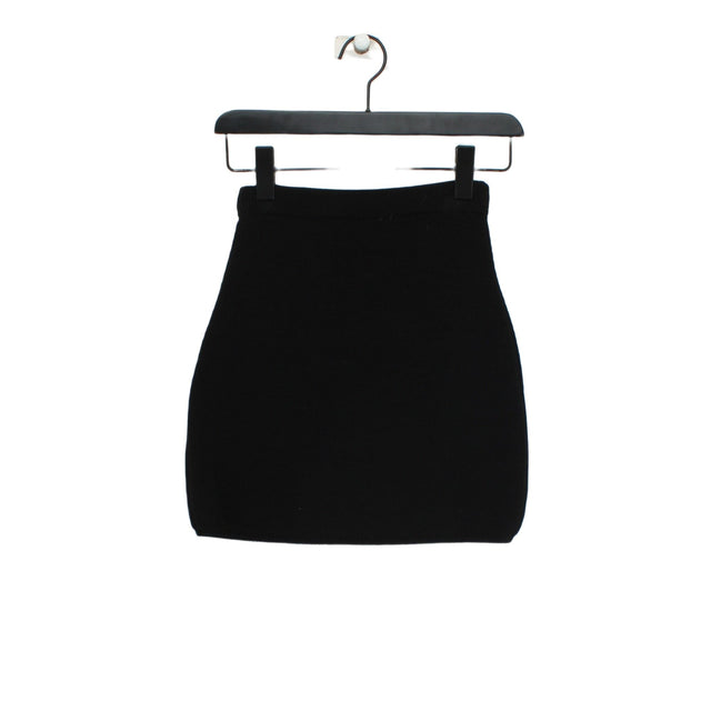 Missy Empire Women's Mini Skirt UK 6 Black 100% Acrylic