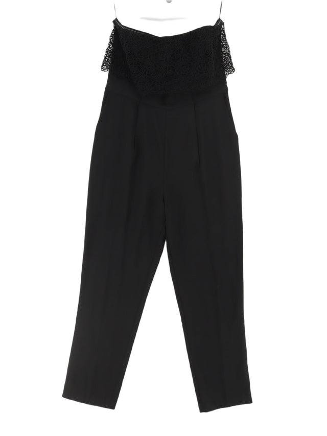 Traffic People Women's Jumpsuit L Black Polyester with Elastane