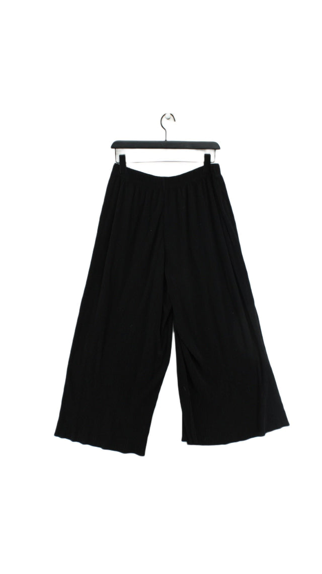 Uniqlo Women's Suit Trousers L Black 100% Polyester