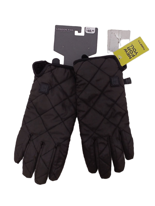 London Fog Women's Gloves S Black 100% Other