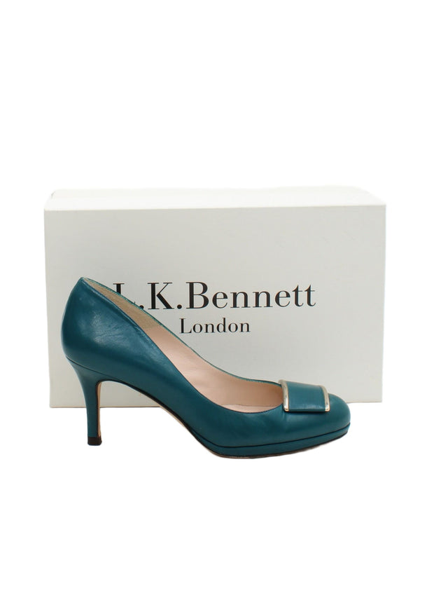 L.K. Bennett Women's Heels UK 4.5 Blue 100% Other