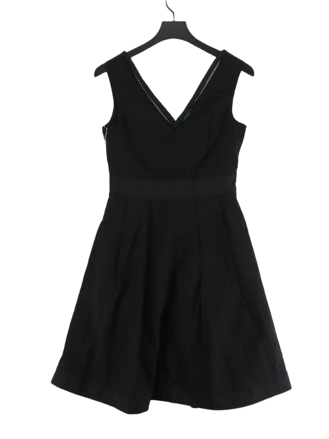 United Colors Of Benetton Women's Midi Dress UK 10 Black