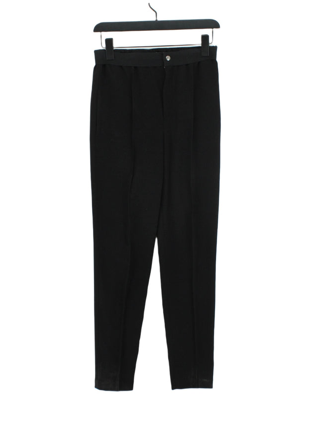 Isabel Marant Women's Suit Trousers UK 8 Black Cotton with Elastane