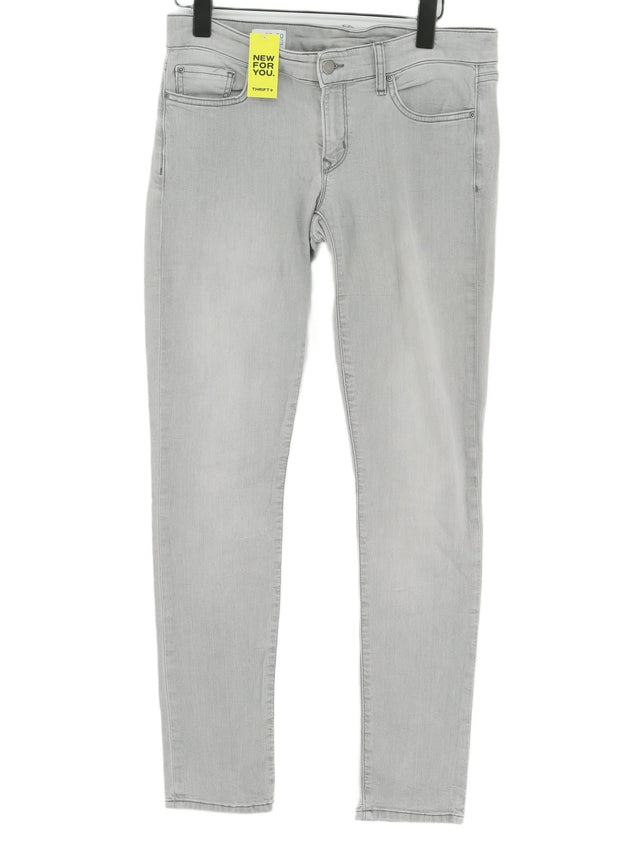 Gap Women's Jeans W 30 in; L 30 in Grey Cotton with Elastane