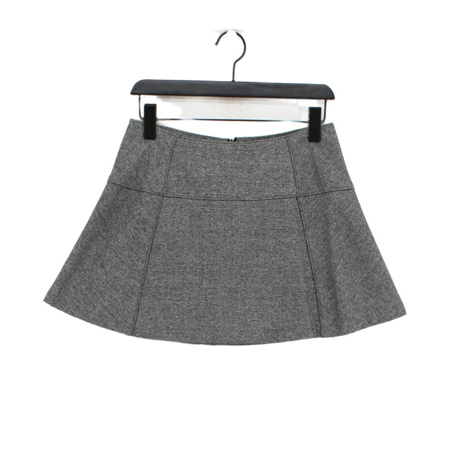 Zara Women's Midi Skirt S Grey 100% Other