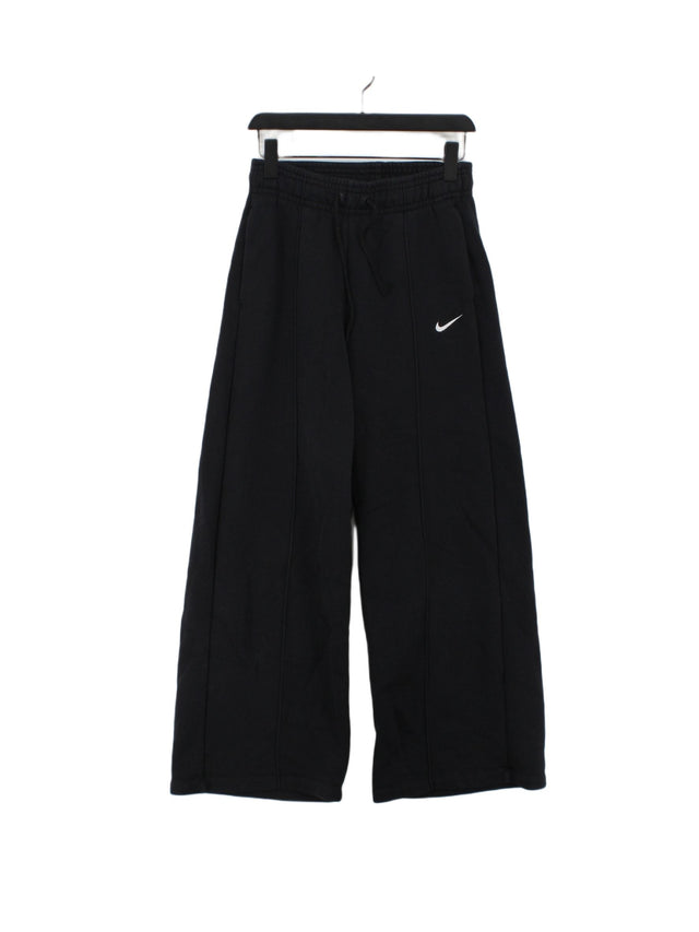 Nike Women's Sports Bottoms S Black Cotton with Polyester