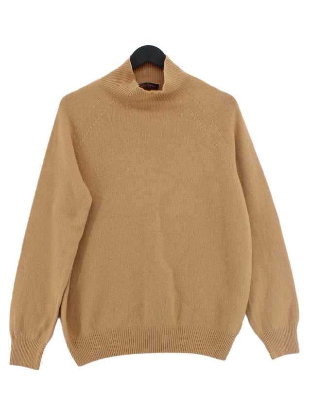 Really Wild Women's Jumper XL Tan Wool with Cashmere