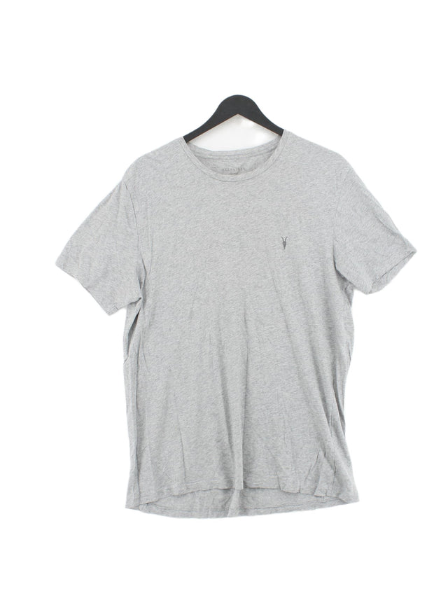 AllSaints Men's T-Shirt XL Grey 100% Other