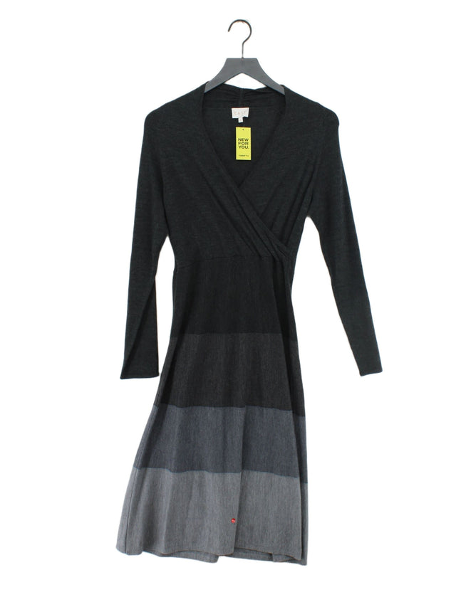East Women's Midi Dress S Grey 100% Wool