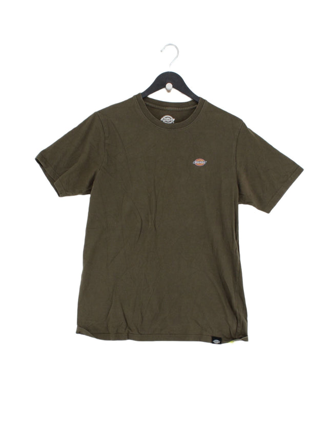 Dickies Men's T-Shirt L Green 100% Cotton