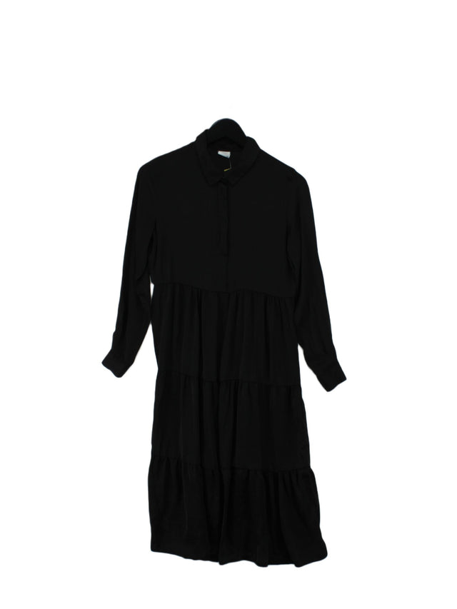 JDY Women's Midi Dress UK 14 Black 100% Other