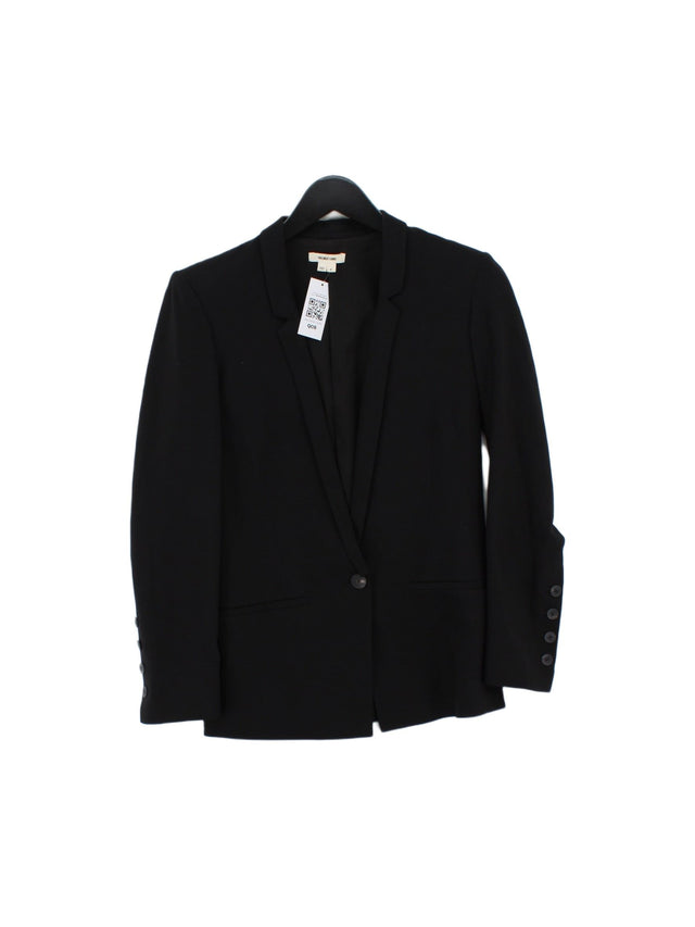 Helmut Lang Women's Blazer UK 4 Black Wool with Elastane