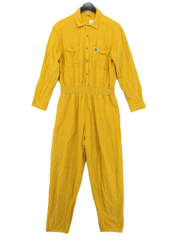 Lucy & Yak Women's Jumpsuit M Yellow 100% Cotton