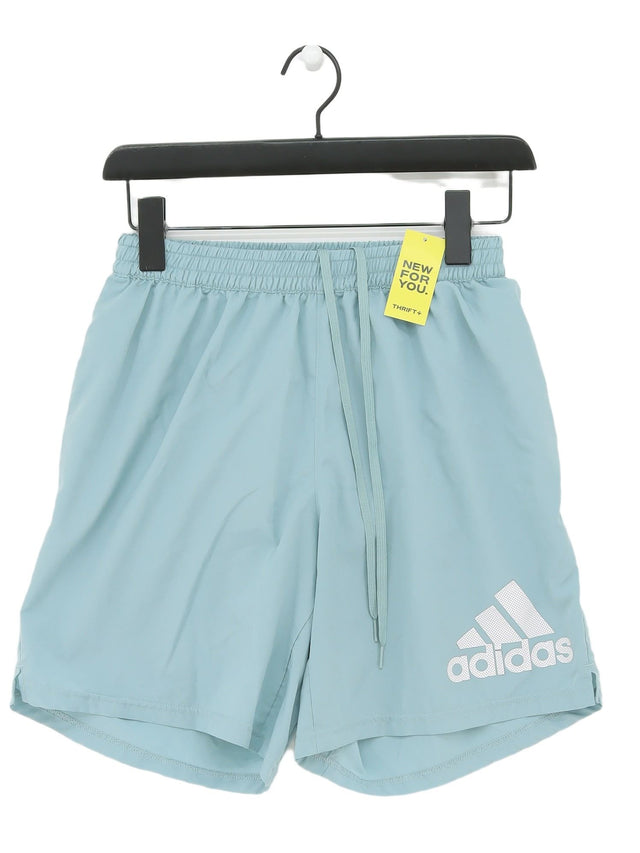 Adidas Men's Shorts M Blue 100% Other
