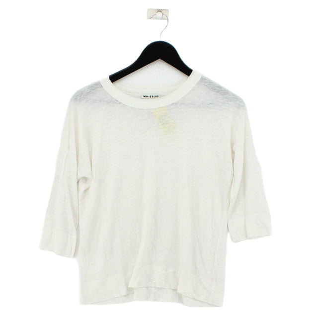 Whistles Women's T-Shirt XS White 100% Other