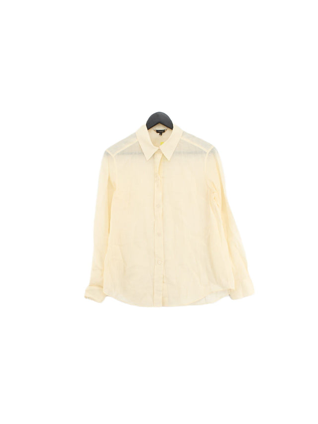 Massimo Dutti Men's Shirt XS Cream 100% Other