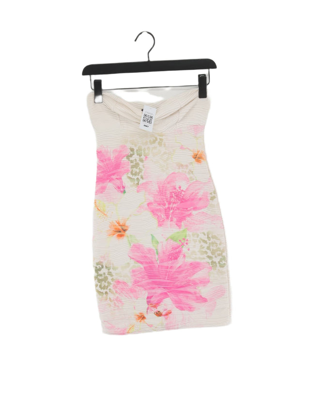 Jane Norman Women's Mini Dress UK 10 Multi Polyester with Elastane
