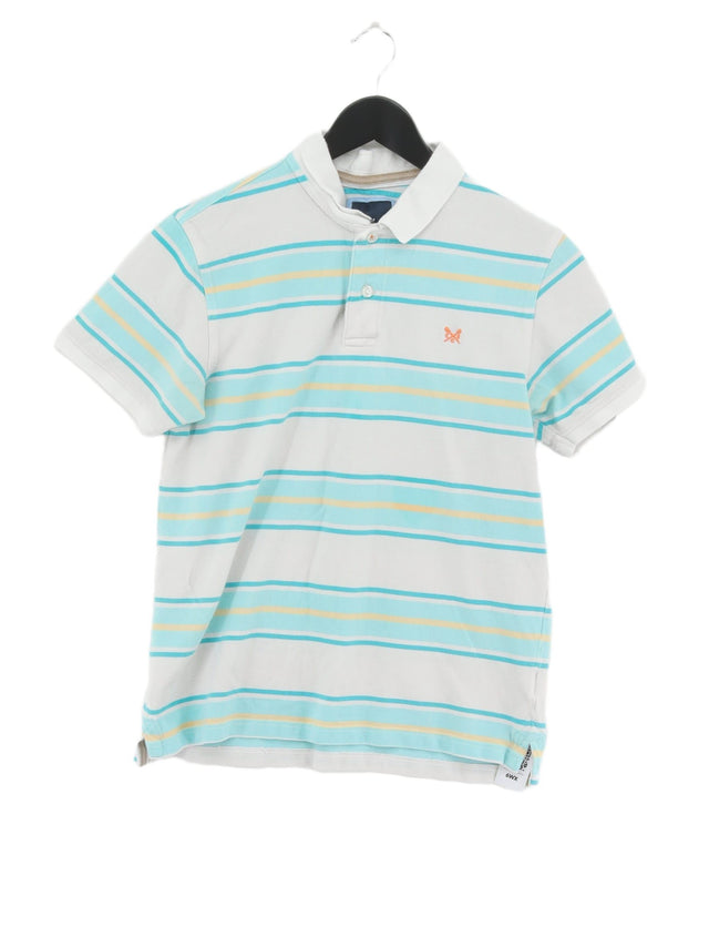 Crew Clothing Men's Polo M White 100% Cotton